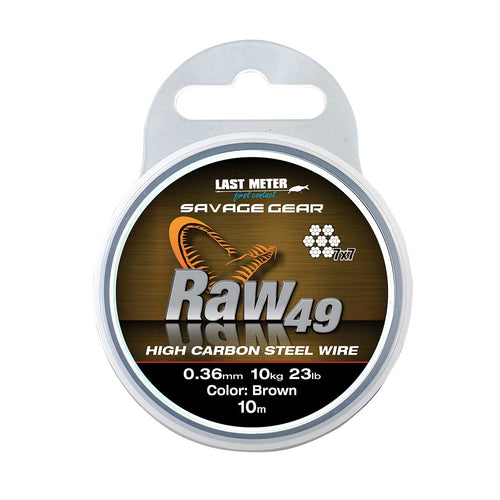 Savage Gear Raw 49 Steelwire - Pike Wires - Anglers World