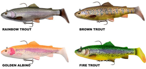 Savage Gear 4D Trout Rattle Shad 20.5cm - Soft Lures - Anglers World