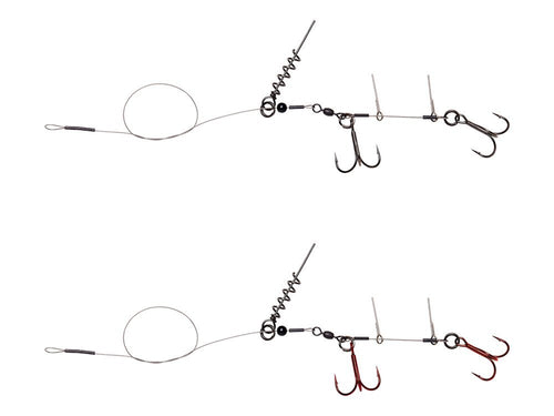 Savage Gear Linethru Corkscrew Rig 2pc