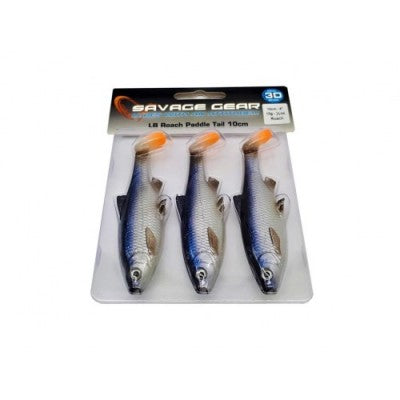 Savage Gear LB Roach Paddle tail Multipack - Predator Lures
