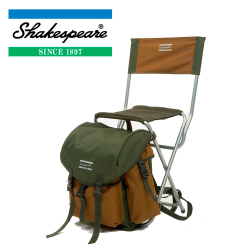 Shakespeare Folding Chair with Rucksack - Chairs - Anglers World