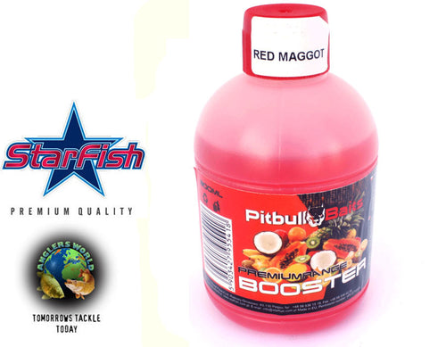 Pitbull Premium Booster Liquid Attractants - Star Fish Ground Baits - Anglers World