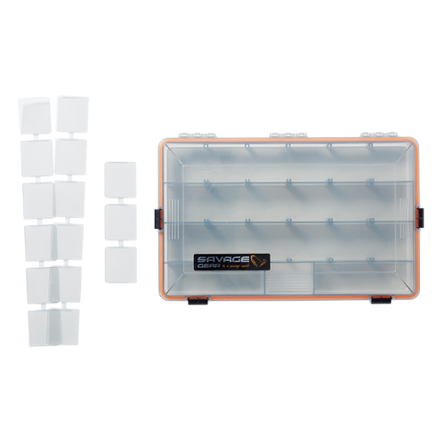 Savage Gear WP Lurebox 5B Smoke - Fishing Tackle Storage